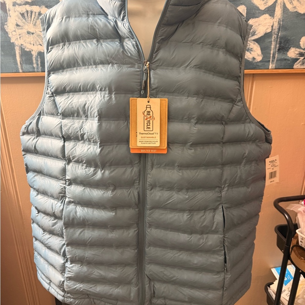 ZeroXposur Gray Quilted Vest